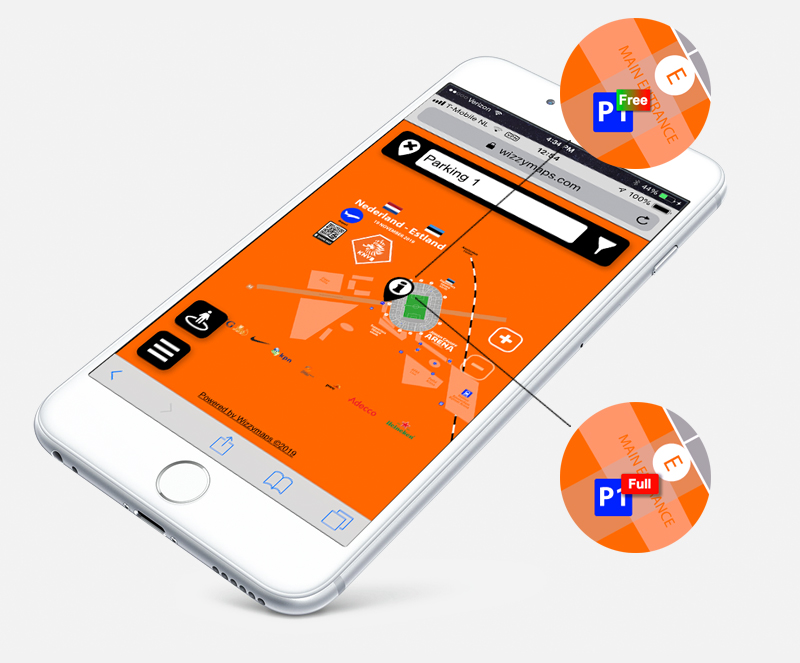 Wizzymaps is a responsive website