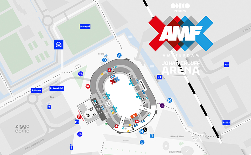 AMF dance event in Johan Cruijff Arena