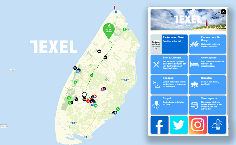 Texel vvv map